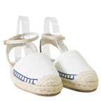 Alpargata Schutz off-white modelo 21185 em uso, look completo feminino