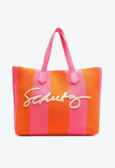 BOLSA GRANDE SHOPPING BEACHY ROSA E LARANJA S 50010 0557 0002 SCHUTZ - Vintedoisk