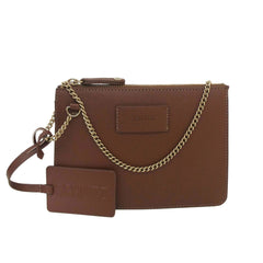 BOLSA NEW NEO TASSY QUADRADA CORRENTE MARROM S 50015 0744 0007 SCHUTZ - Vintedoisk