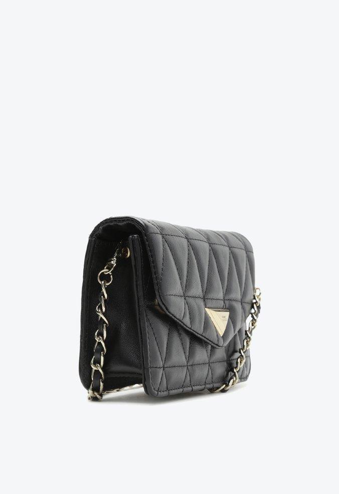 BOLSA PEQUENA TIRACOLO 944 MATELASSÊ PRETA S 50018 1206 0005 SCHUTZ - Vintedoisk