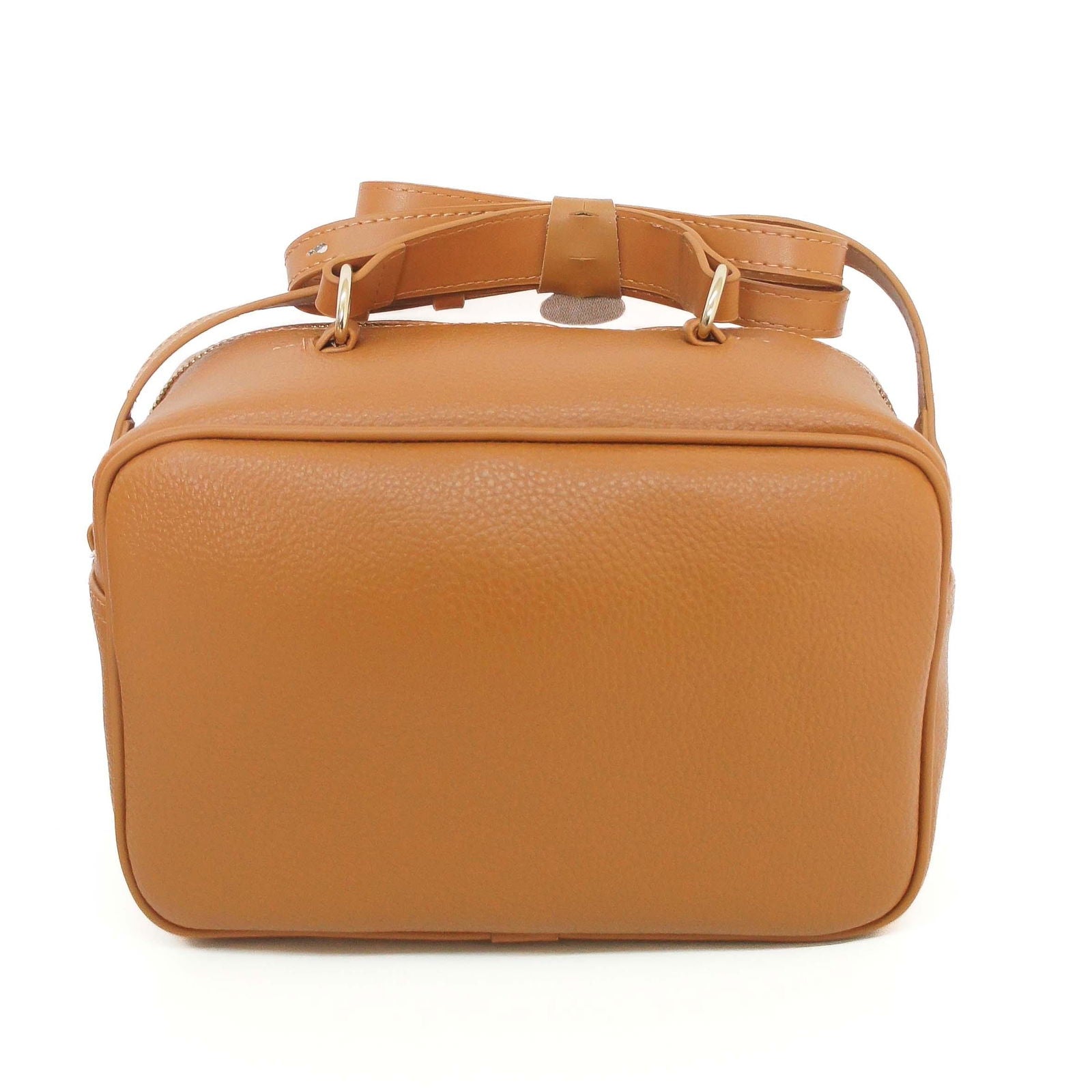 BOLSA TIRACOLO MARROM ELISA MÉDIA GIORNO A 50023 0412 0070 AREZZO - Vintedoisk