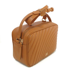 BOLSA TIRACOLO MARROM ELISA MÉDIA GIORNO A 50023 0412 0070 AREZZO - Vintedoisk