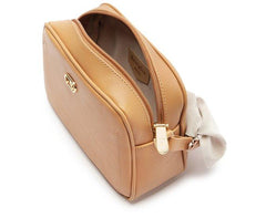 BOLSA TIRACOLO MÉDIA LENÇO ESTAÇÃO BEGE C 50012 1832 0002 ANACAPRI - Vintedoisk
