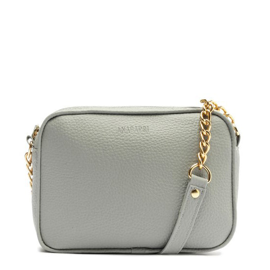 BOLSA TIRACOLO PEQUENA ESSENCIAL CINZA C 50001 0001 0031 ANACAPRI - Vintedoisk