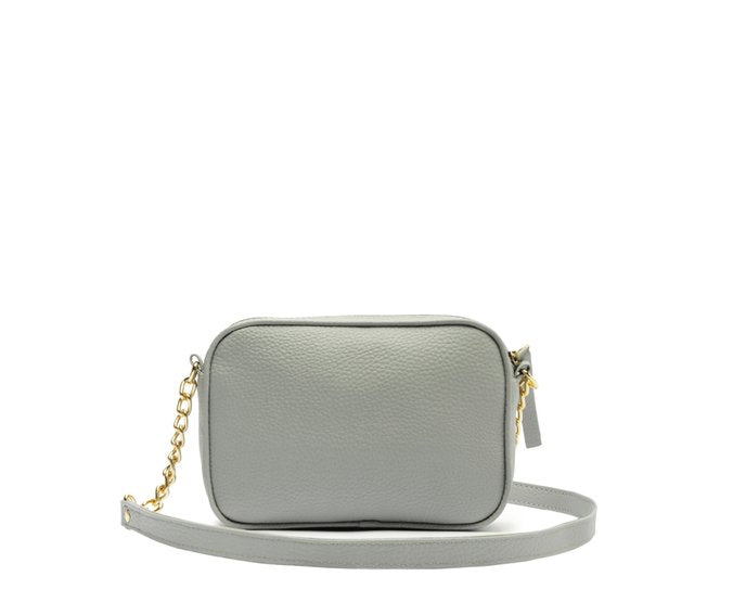 BOLSA TIRACOLO PEQUENA ESSENCIAL CINZA C 50001 0001 0031 ANACAPRI - Vintedoisk