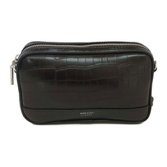 BOLSA TIRACOLO PRETA CROCO A 50011 0670 0030 AREZZO - Vintedoisk