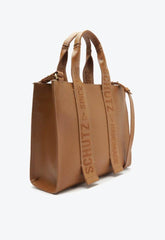 BOLSA TOTE TIRACOLO MÉDIA LÍVIA COURO CLARA S 50010 0439 0003 SCHUTZ - Vintedoisk