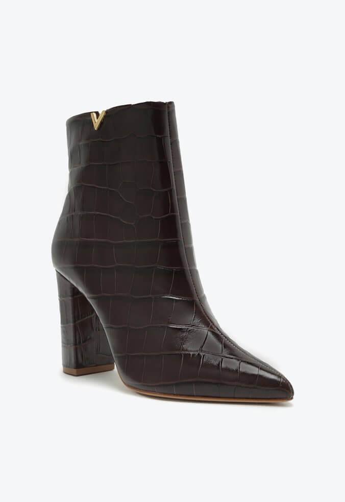 BOTA COURO CROCO MARROM S 20727 0013 0016 SCHUTZ - Vintedoisk