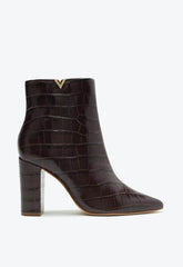 BOTA COURO CROCO MARROM S 20727 0013 0016 SCHUTZ - Vintedoisk