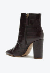 BOTA COURO CROCO MARROM S 20727 0013 0016 SCHUTZ - Vintedoisk