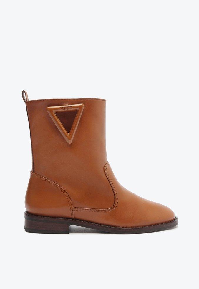 BOTA MARROM CANO CURTO TRIANGLE S 22057 0003 0002 SCHUTZ - Vintedoisk