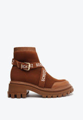 BOTA TRATORADA LOGO KNIT MARROM S 21204 0018 0003 SCHUTZ - Vintedoisk