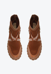 BOTA TRATORADA LOGO KNIT MARROM S 21204 0018 0003 SCHUTZ - Vintedoisk