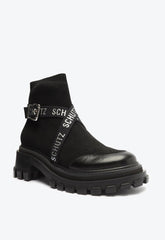 BOTA TRATORADA LOGO KNIT PRETA S 21204 0018 0001 SCHUTZ - Vintedoisk