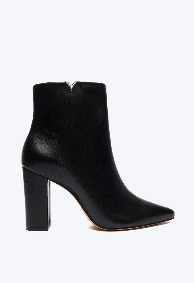 BOTA TRIANGLE SALTO BLOCO COURO PRETA S 20727 0013 0006 SCHUTZ - Vintedoisk