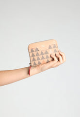 CARTEIRA PEQUENA TRIANGLE BEGE S 46058 0010 0003 SCHUTZ - Vintedoisk