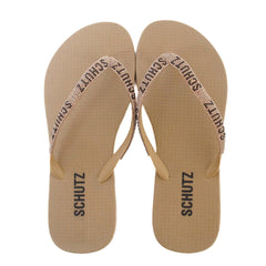 CHINELO DE DEDO NUDE BRILHO S 20632 0029 0004 SCHUTZ - Vintedoisk