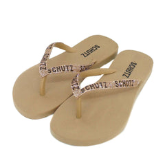 CHINELO DE DEDO NUDE BRILHO S 20632 0029 0004 SCHUTZ - Vintedoisk