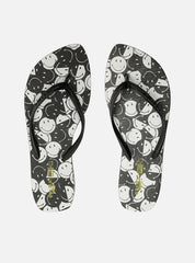 CHINELO DE DEDO PRETO PRINT FLASH SMILEY Z 19062 0036 0001 BRIZZA - Vintedoisk