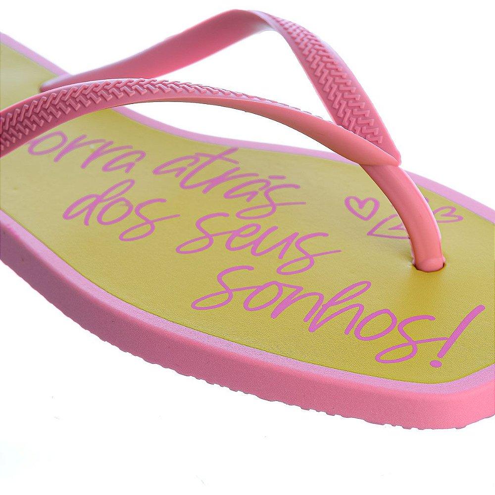 CHINELO FEMININO INJETADO TRANCOSO ROSA 010.001SBV23 SPECCHIO BRAND - Vintedoisk