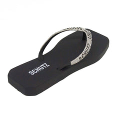CHINELO PRETO LOGO BRILHO S 21306 0013 0004 SCHUTZ - Vintedoisk