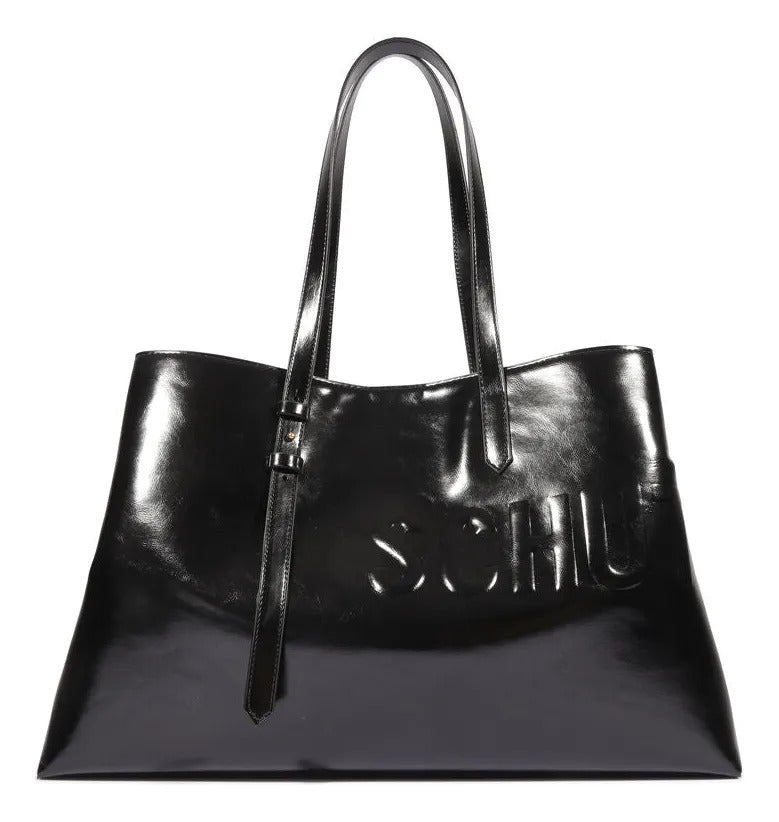 BOLSA SHOPPING GRANDE PRETA S 50015 1656 0001 SCHUTZ