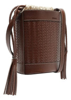 BOLSA BUCKET MÉDIA TRESSÊ MARROM C 50016 2092 0001 ANACAPRI