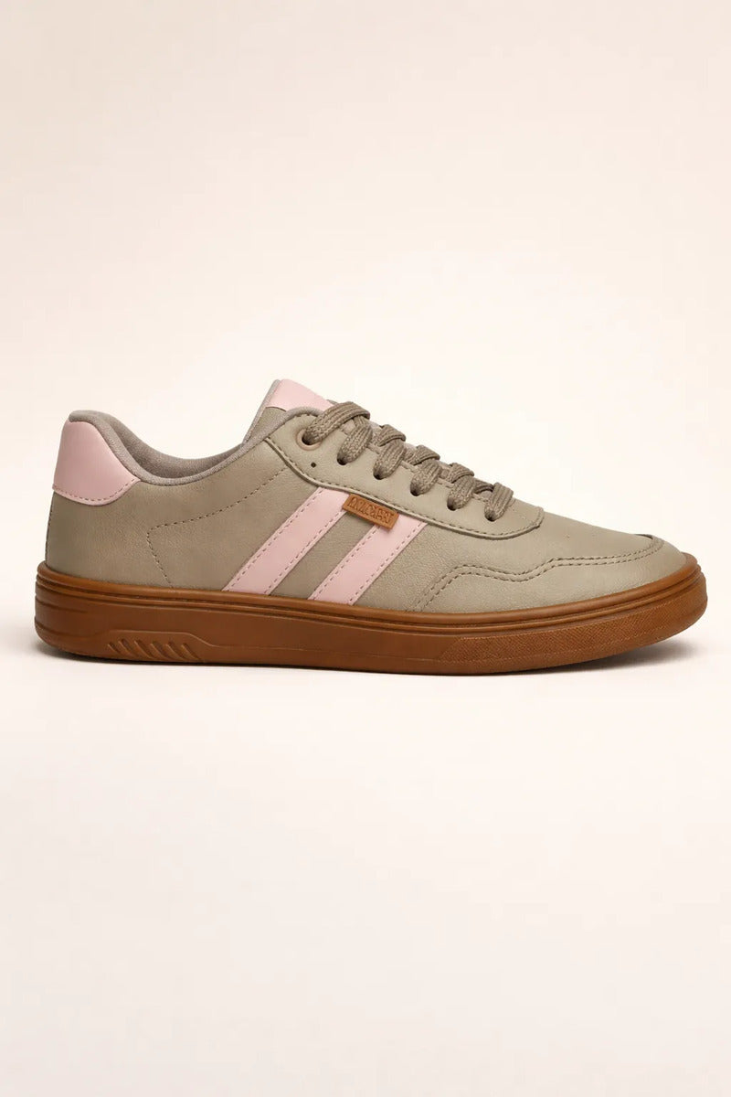 TÊNIS LUA CINZA E ROSA C 30704 0001 0030 ANACAPRI