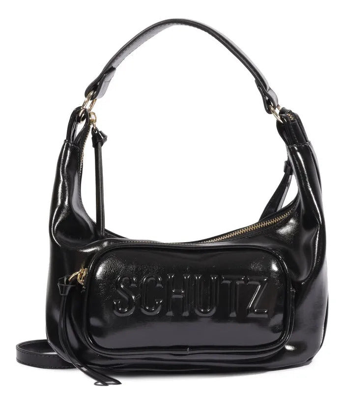 BOLSA PEQUENA HOBO PRETA S 50010 2157 0001 SCHUTZ