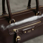 BOLSA TOTE  MEDIA COURO MARROM S 50018 3473 0001 SCHUTZ
