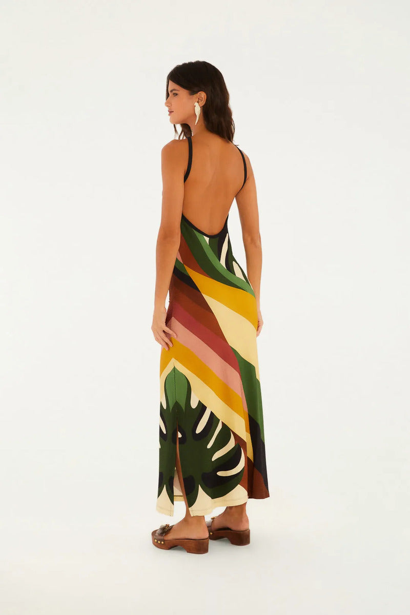 VESTIDO VIES LISTRA ARARA 367023 FARM