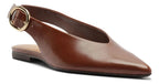 SAPATILHA COURO SLINGBACK BICO FINO FIVELA  A 13219 0040 0013 AREZZO