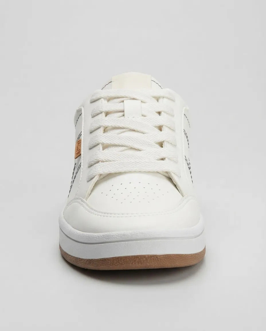 TÊNIS ROBUSTO BORDADO BRANCO C 30843 0001 0001 ANACAPRI