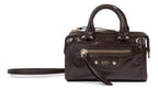 BOLSA TOTE MEDIA COURO MARROM S 50018 3472 0001 SCHUTZ