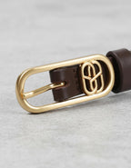 CINTO FINO MARROM ESCURO BULL S 43002 0001 0039 SCHUTZ