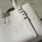 BOLSA TOTE MEDIA OFF WHITE S 50015 1655 0003 SCHUTZ