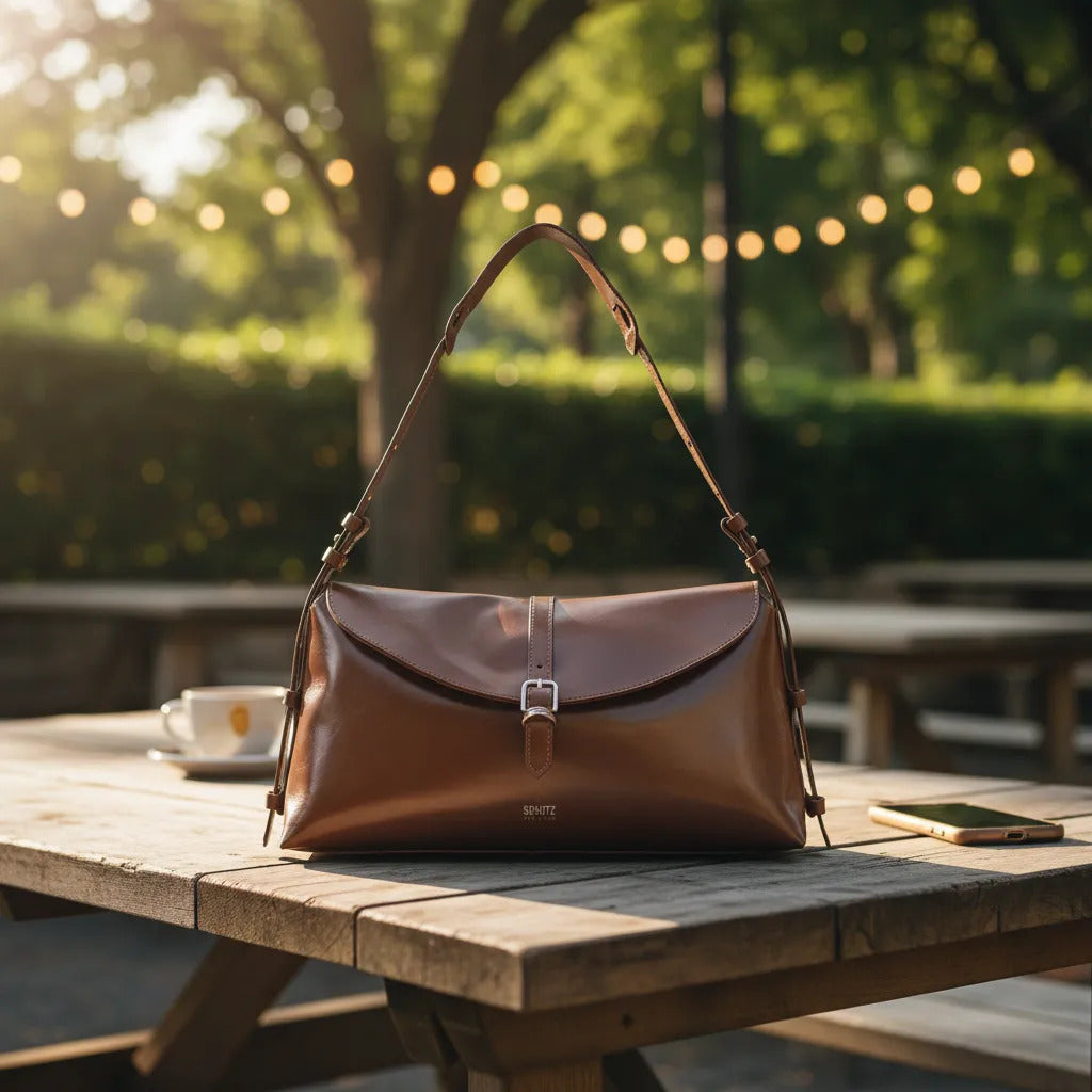 BOLSA GRANDE MARROM S 50015 1658 0002 SCHUTZ