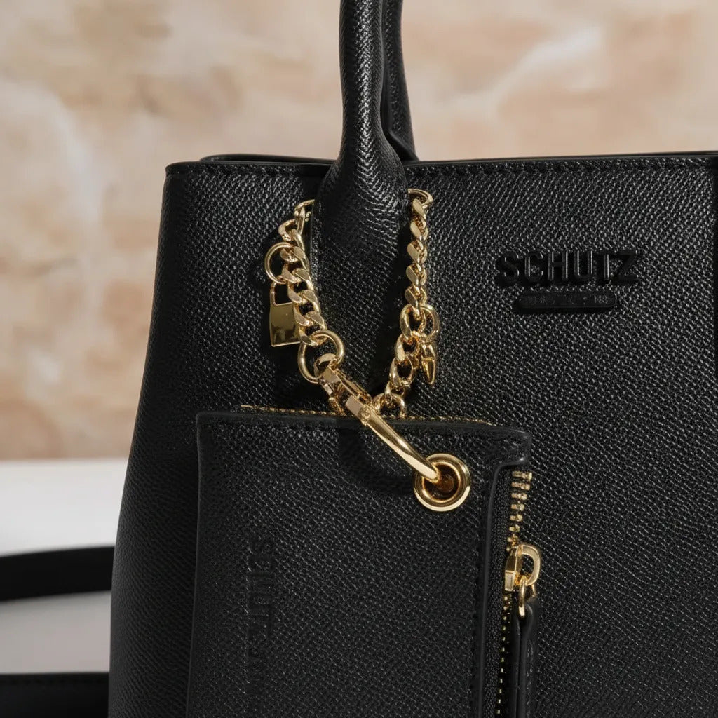 BOLSA TOTE SOPHIA MÉDIA PRETA S 50019 0014 0001SCHUTZ