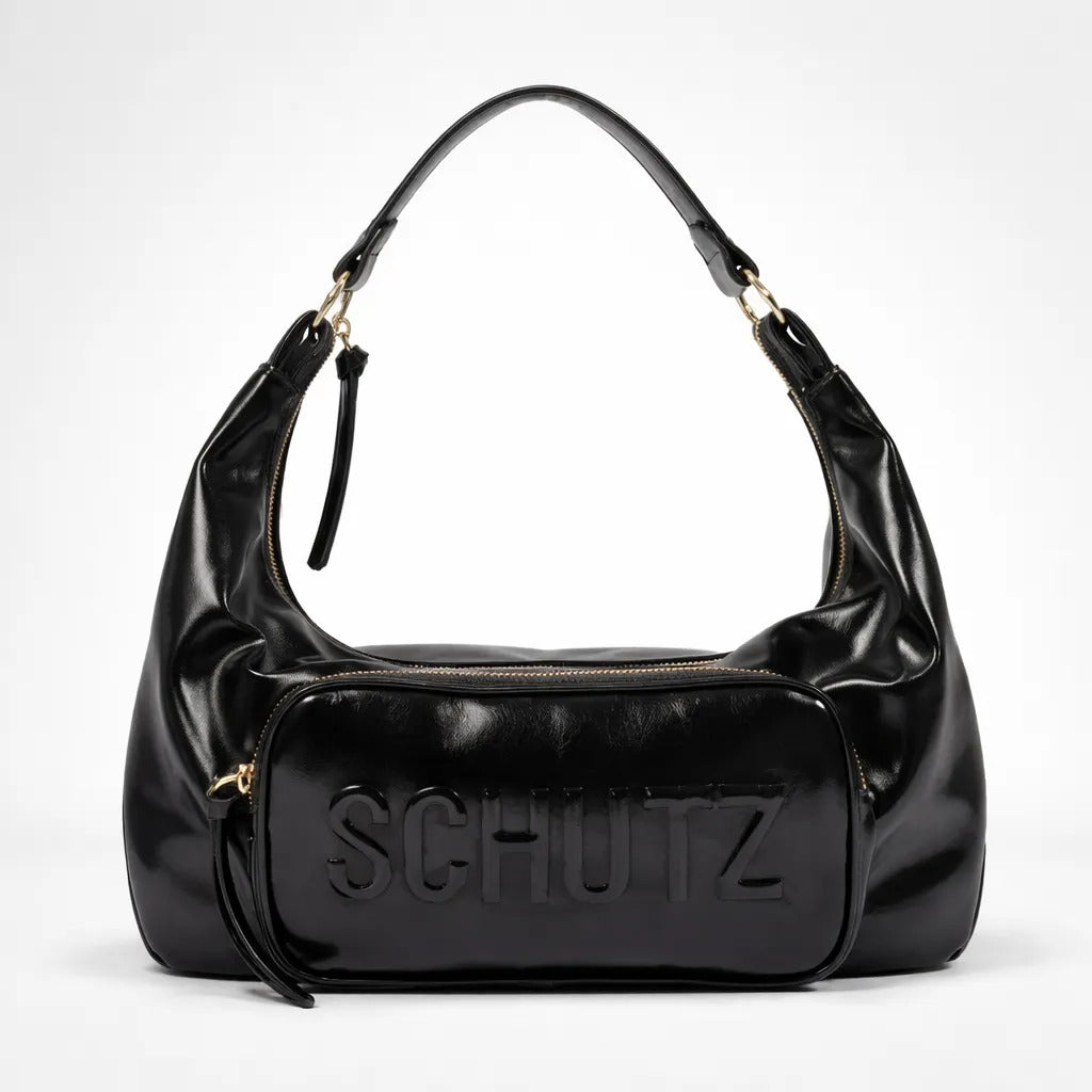 BOLSA HOBO PRETA GRANDE S 50010 2158 0001 SCHUTZ