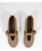 SAPATILHA SABRINA STUDS BEGE S 21963 0139 0003 SCHUTZ