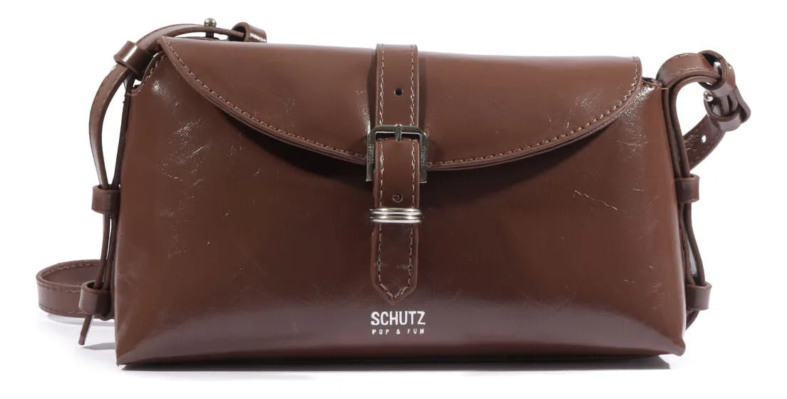 BOLSA MEDIA MARROM S 50015 1657 0002 SCHUTZ