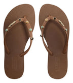 CHINELO MARROM ESSENTIAL PEDRAS Z 19026 0147 0005 BRIZZA