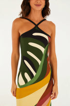 VESTIDO VIES LISTRA ARARA 367023 FARM