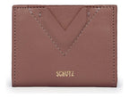 PORTA CARTÃO ELLIE COURO MARROM S 46058 0111 0079 SCHUTZ