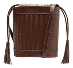 BOLSA BUCKET MÉDIA TRESSÊ MARROM C 50016 2092 0001 ANACAPRI