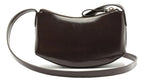 BOLSA TIRACOLO PEQUENA GUMMY MARROM C 50002 0243 0001 ANACAPRI