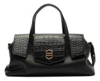 BOLSA TIRACOLO PEQUENA COURO PRETO A 50021 1148 0001 AREZZO