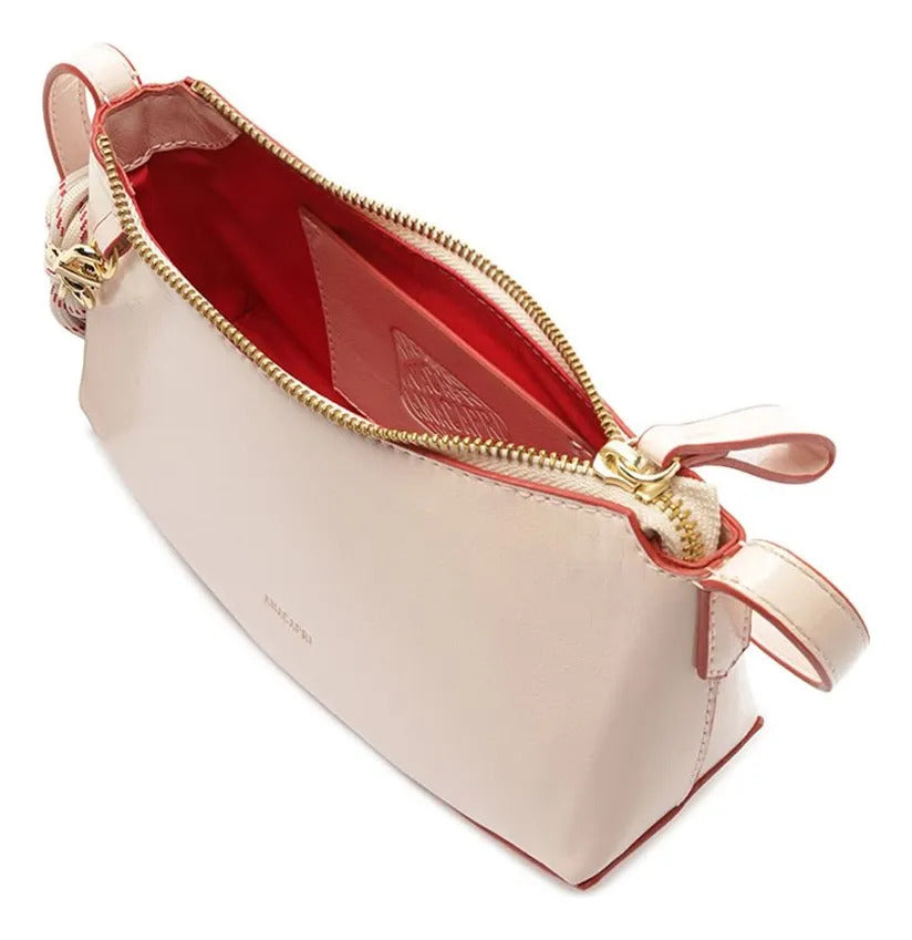 BOLSA TIRACOLO PEQUENA GUMMY ROSA C 50002 0243 0003 ANACAPRI