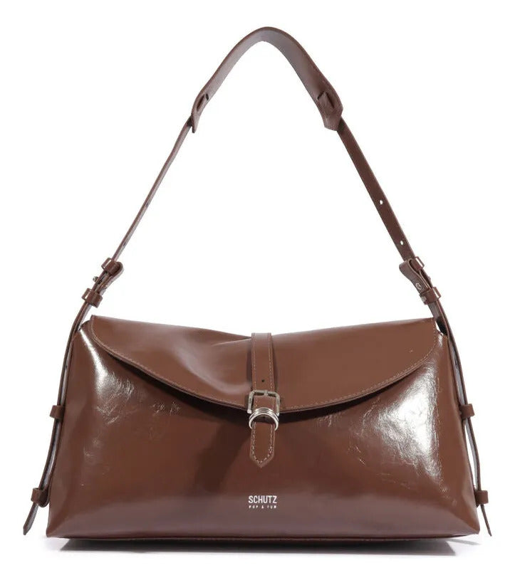 BOLSA GRANDE MARROM S 50015 1658 0002 SCHUTZ