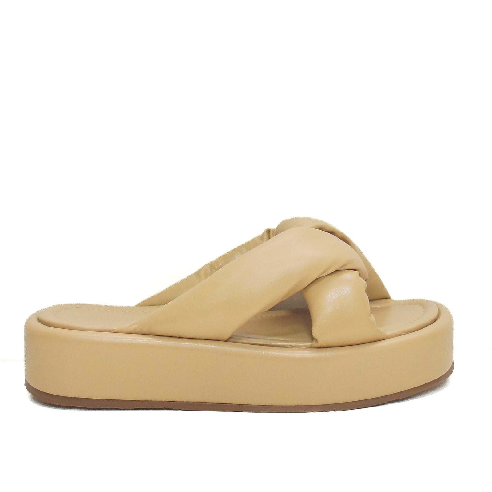 Mule Feminina SCHUTZ ref. FLATFORM BEGE - VintedoisK